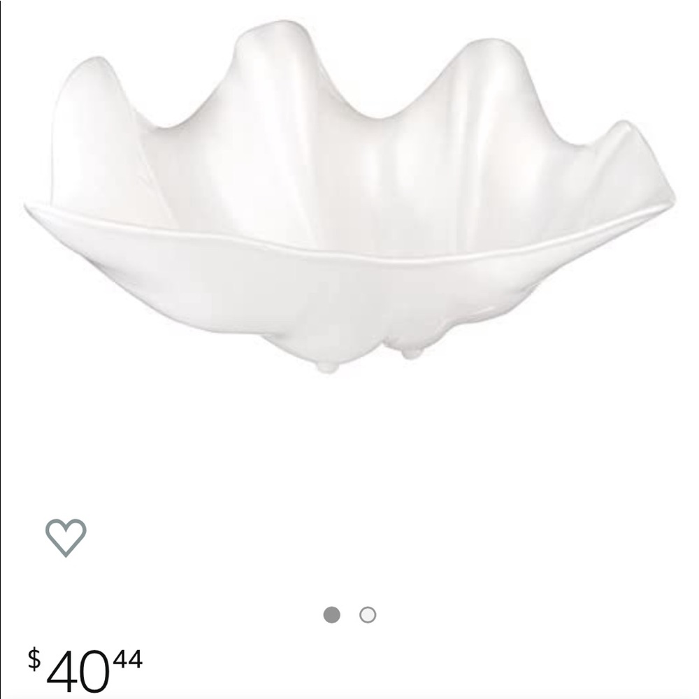 5 Quart Shell serving bowl